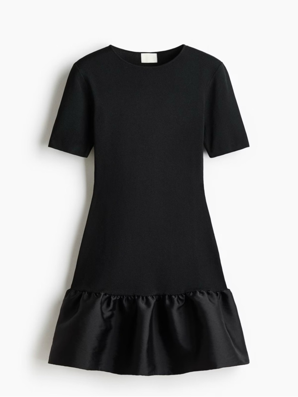 H&M black knit dress